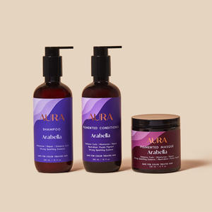 Aura shampoo, conditioner, and masque