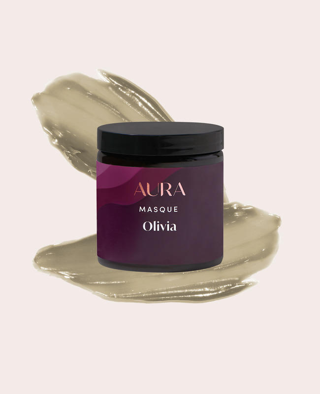 AURA personalized hair mask with ash blonde pigment