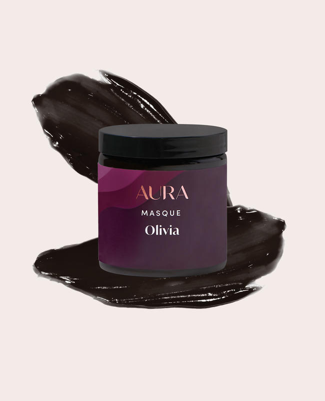 AURA personalized hair mask with black pigment