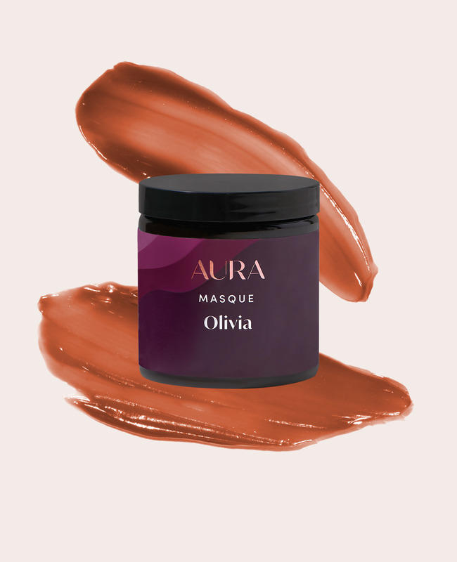 AURA personalized hair mask with hawaiian coral pigment