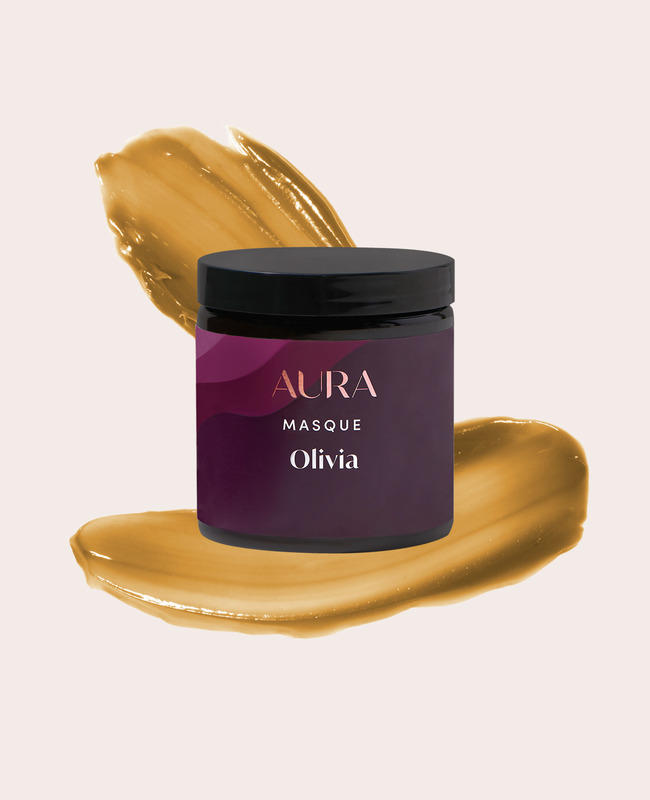 AURA personalized hair mask with dark blonde pigment