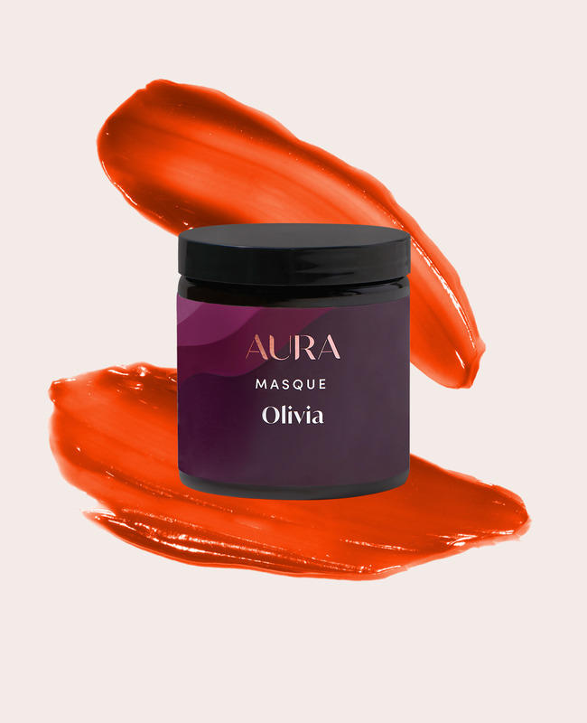 AURA personalized hair mask with intense copper pigment
