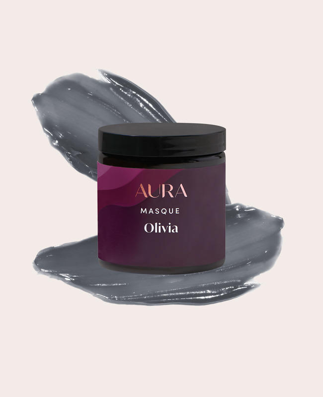 AURA personalized hair mask with arctic gray pigment
