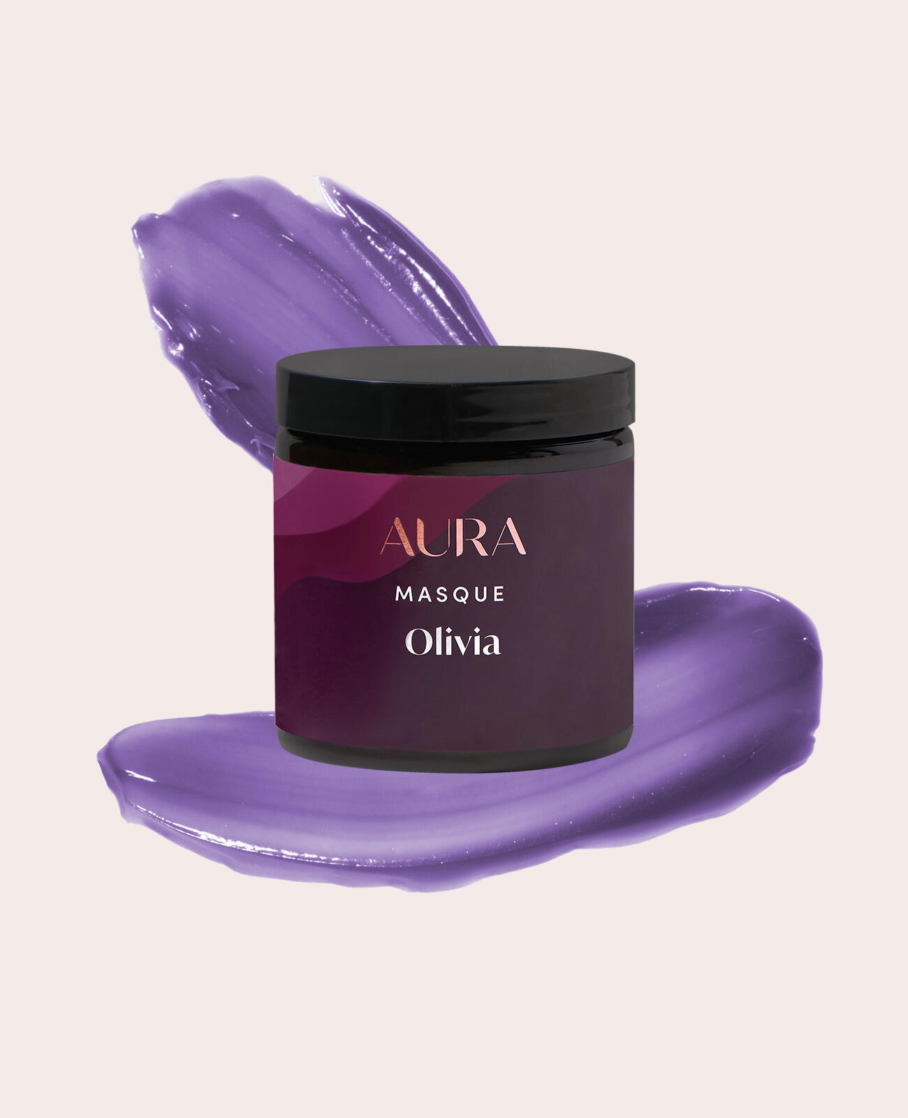 AURA personalized hair mask with irish lilac pigment
