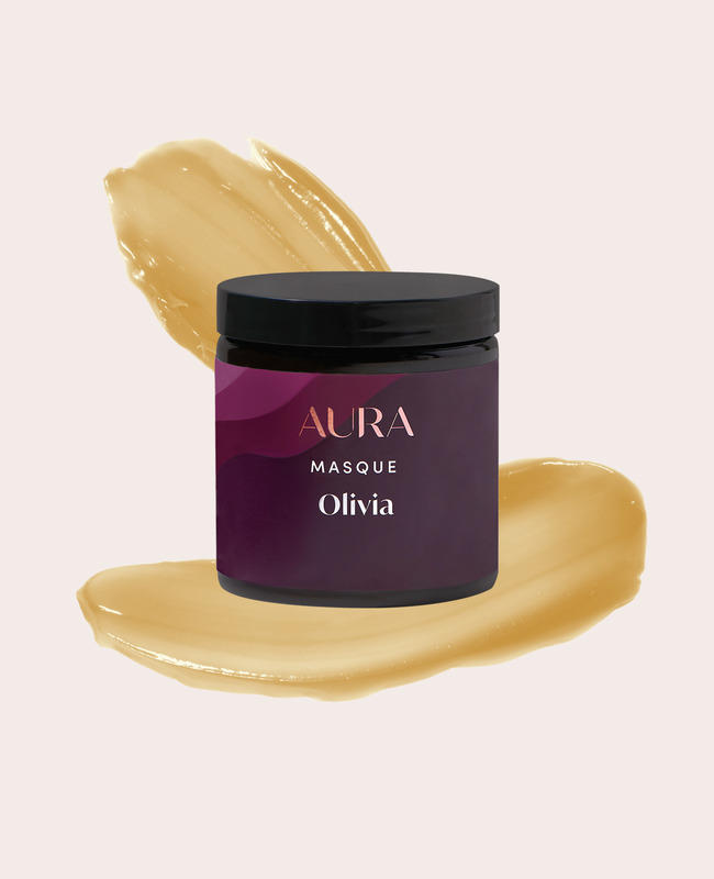 AURA personalized hair mask with light blonde pigment