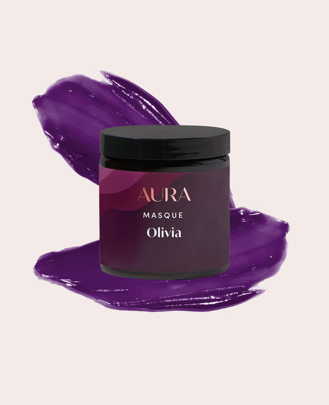 AURA personalized hair mask with french lavender pigment