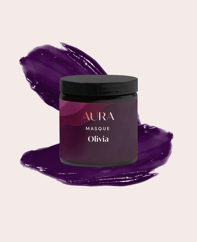 AURA personalized hair mask with intense pearl pigment