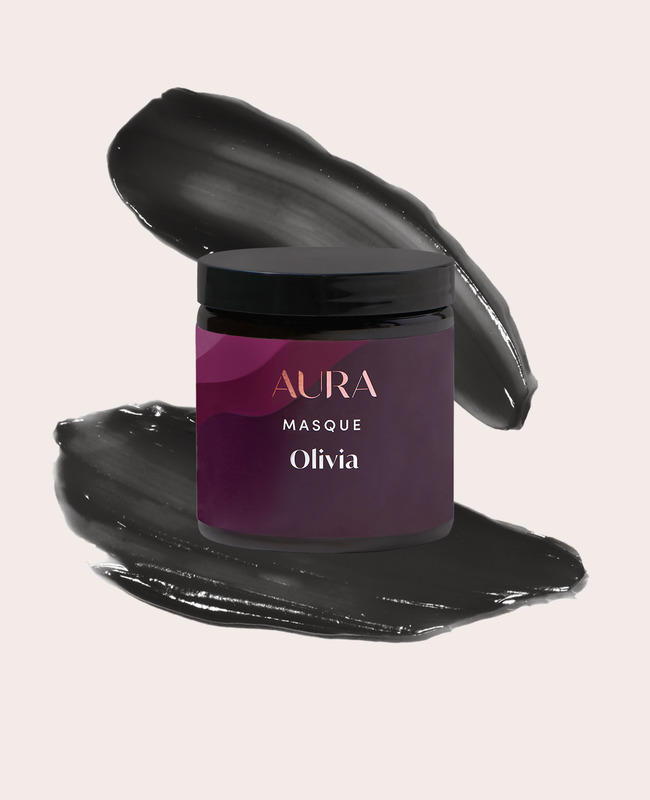 AURA personalized hair mask with green toning pigment for blonde, gray and white hair