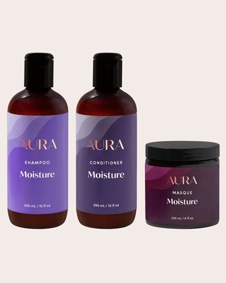 AURA personalized hair mask with   pigment