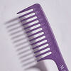 Wide tooth hair comb with shadow thumbnail